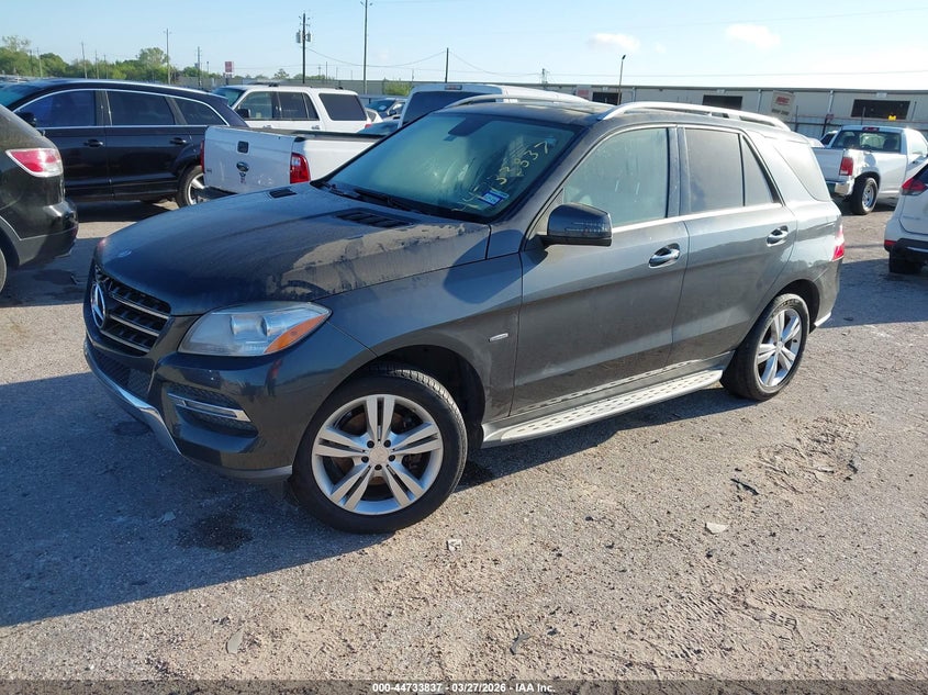 2012 Mercedes-Benz Ml 350 4Matic