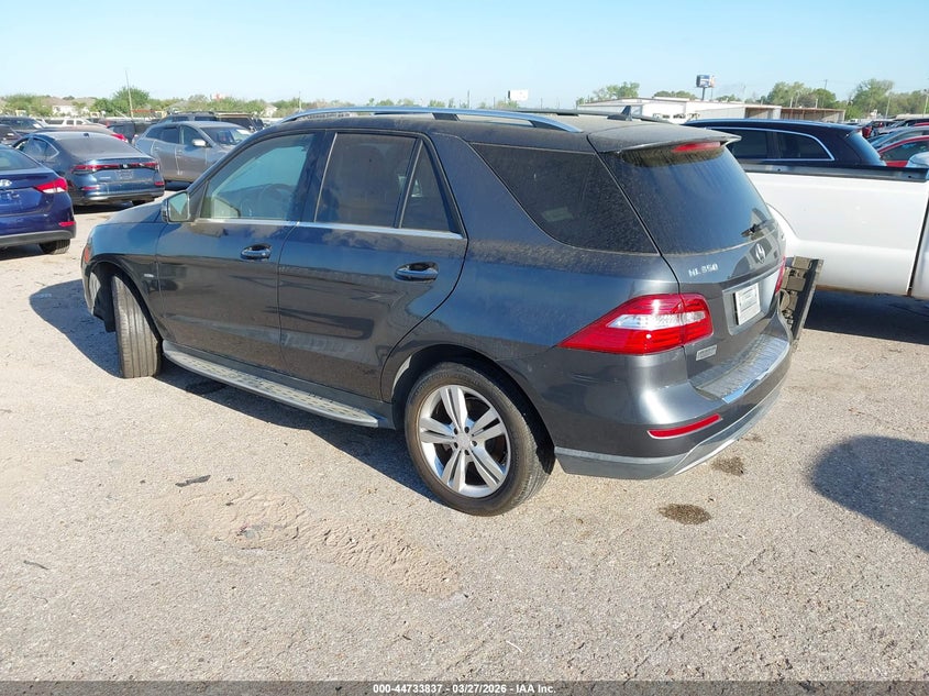 2012 Mercedes-Benz Ml 350 4Matic