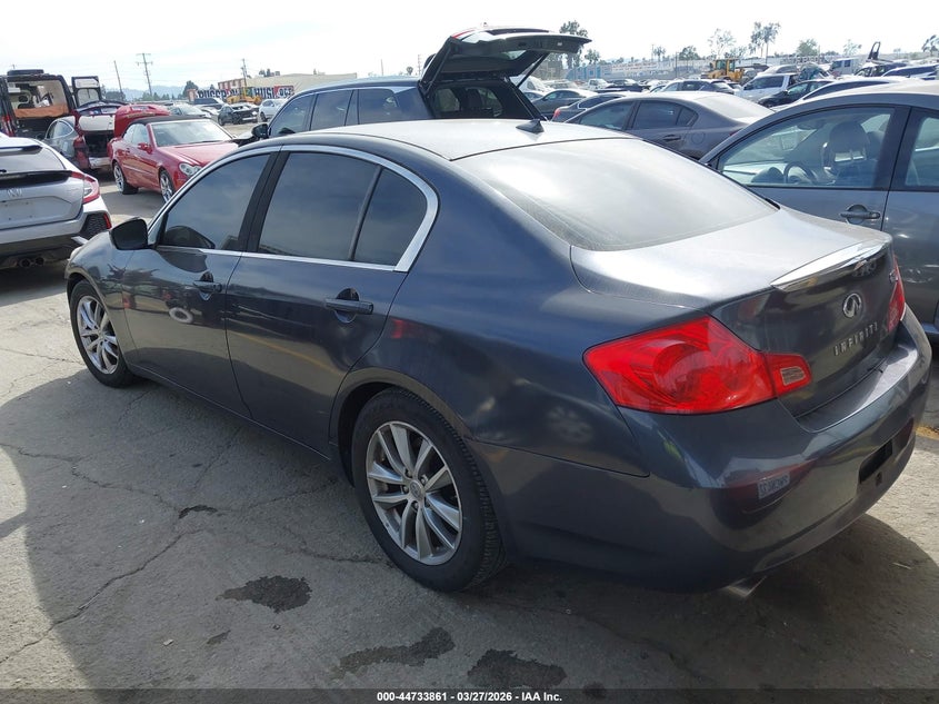 2009 Infiniti G37 Journey