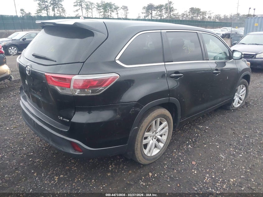 2015 Toyota Highlander Le V6