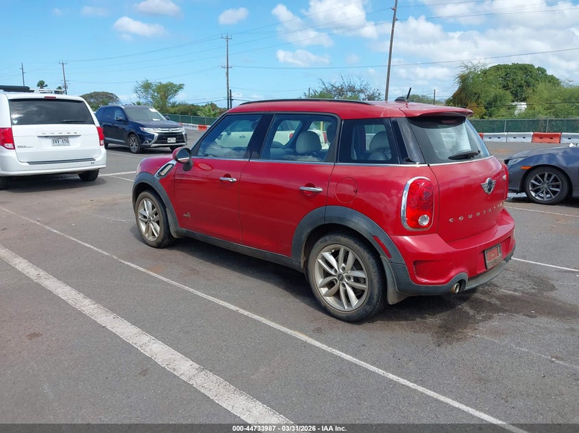 Vin: wmwzc5c57ewp41315, lot: 45231167, mini countryman cooper s 20143