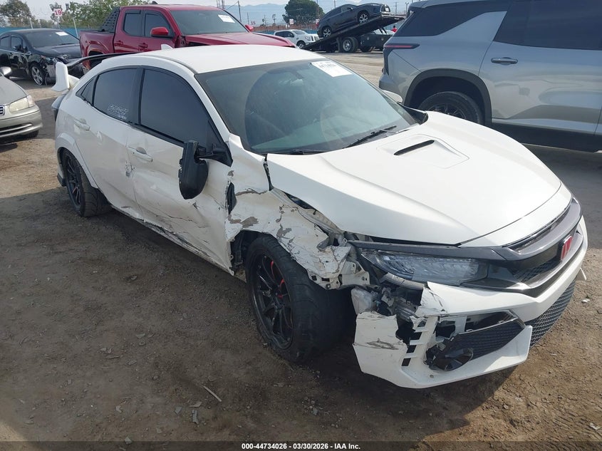 Vin: shhfk8g7xku203597, lot: 45231206, honda civic type r touring 2019 img_1