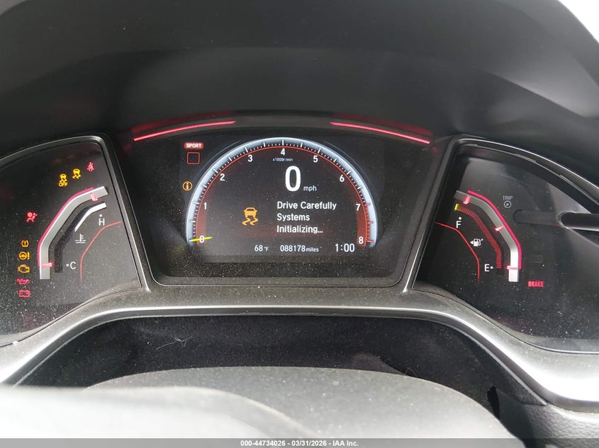 2019 Honda Civic Type R Touring VIN: SHHFK8G7XKU203597 Lot: 44734026