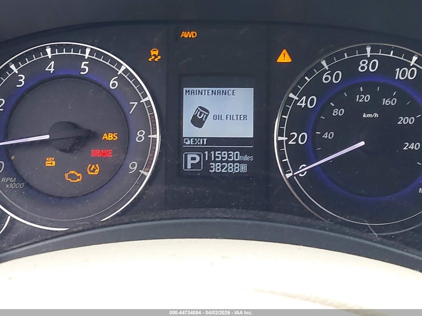 2015 Infiniti Qx50 Journey VIN: JN1BJ0HR6FM771625 Lot: 44734084