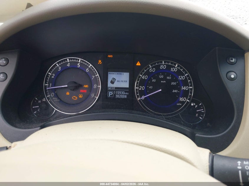 2015 Infiniti Qx50 Journey VIN: JN1BJ0HR6FM771625 Lot: 44734084