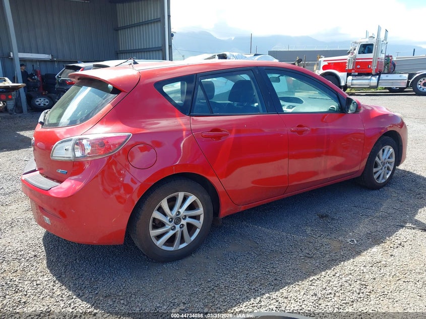 Vin: jm1bl1m70d1832600, lot: 45231266, mazda mazda3 i grand touring 20134