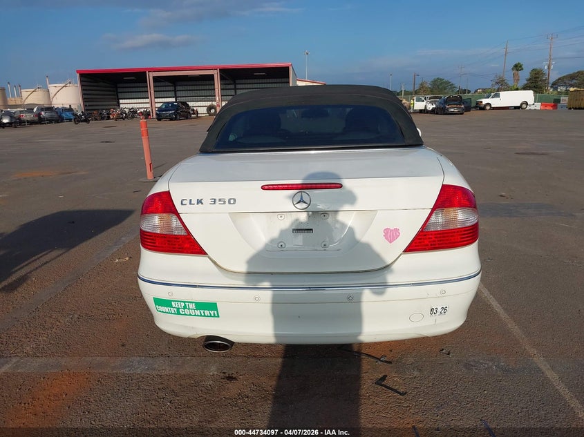 2007 Mercedes-Benz Clk 350 VIN: WDBTK56F97F220887 Lot: 44734097