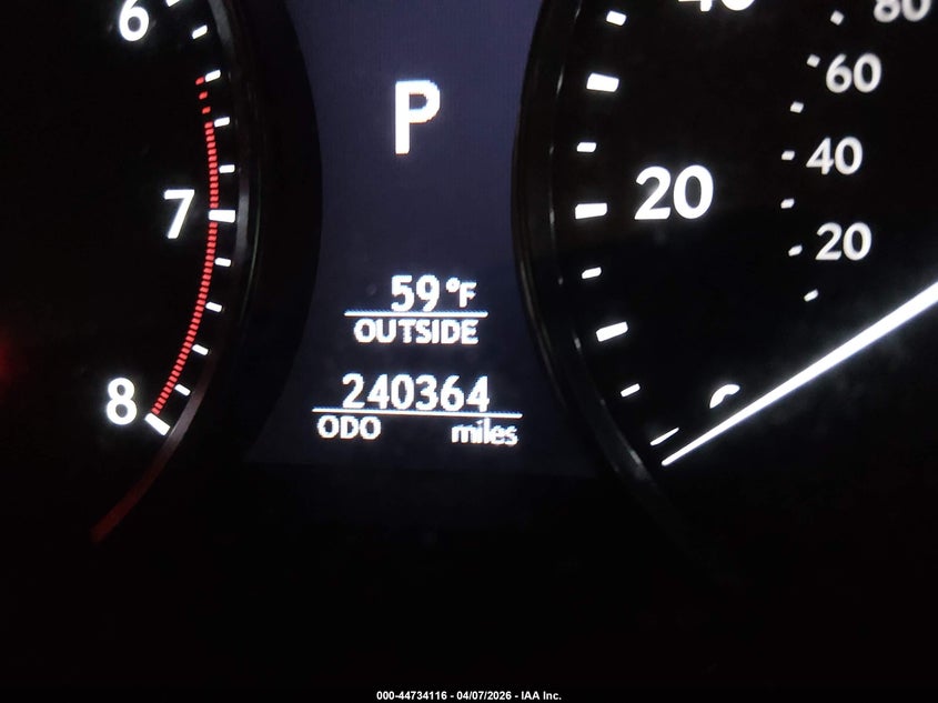 2014 Lexus Ls 460 L VIN: JTHGL1EF3E5051459 Lot: 44734116