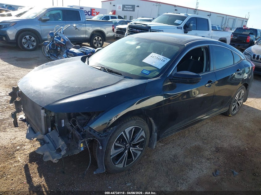 2018 Honda Civic Ex-T JHMFC1F38JX042576 photo 1