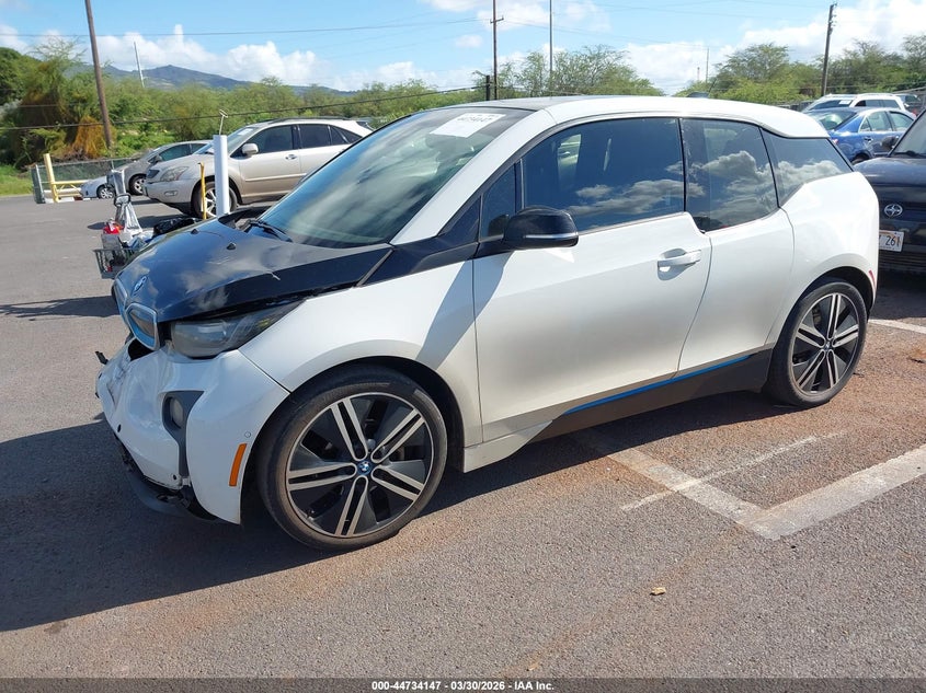 Vin: wby1z4c50fv279212, lot: 45231327, bmw i3 base w/range extender 20152