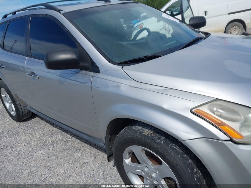 2004 Nissan Murano Sl VIN: JN8AZ08T34W223150 Lot: 44734180