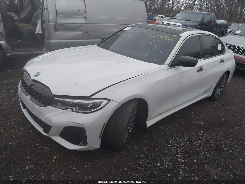 Vin: 3mw5u9j01m8b62581, lot: 45231390, bmw m340i m340i xdrive 20212