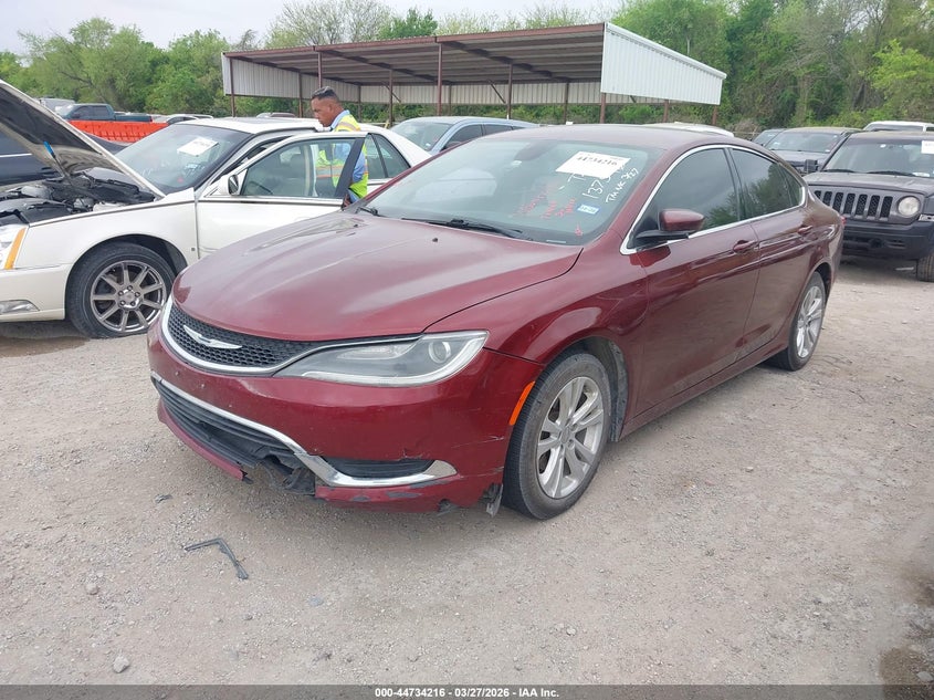 Vin: 1c3cccab4gn137546, lot: 45231404, chrysler 200 limited 20162