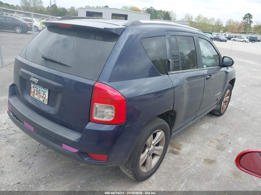 Vin: 1c4njcbb3cd620308, lot: 45231419, jeep compass sport 20124
