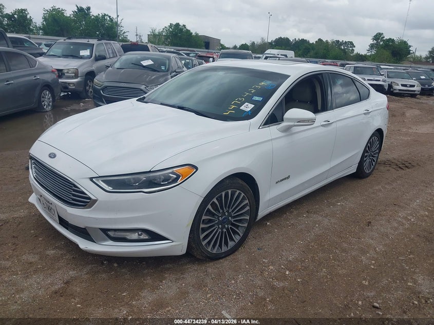 Vin: 3fa6p0ru9hr234652, lot: 45231427, ford fusion hybrid titanium 20172
