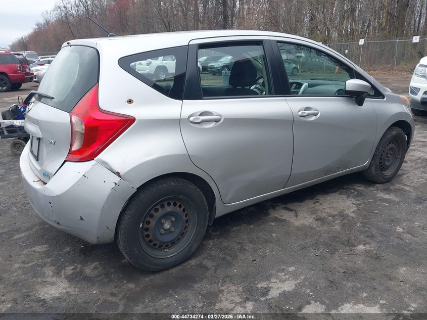 2015 Nissan Versa Note S (Sr)/S Plus/Sl/Sr/Sv