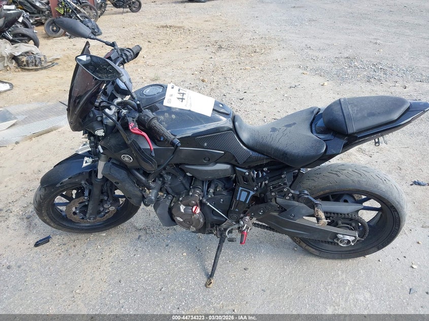 2016 Yamaha Fz07 VIN: JYARM06E1GA010342 Lot: 44734323