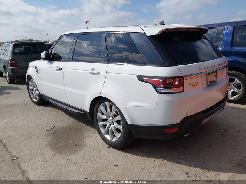 2016 Land Rover Range Rover Sport 3.0L V6 Turbocharged Diesel Hse Td6