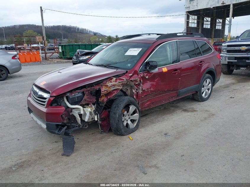 Vin: 4s4brbkc1b3377225, lot: 45231611, subaru outback 2.5i limited 20112