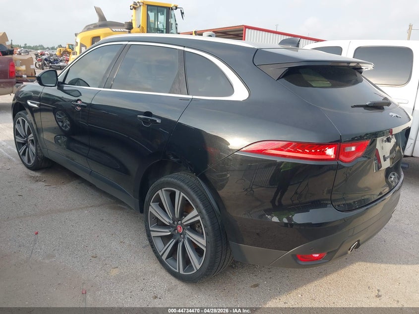 Vin: sadck2ev0ja267064, lot: 45231658, jaguar f-pace 35t prestige 20183