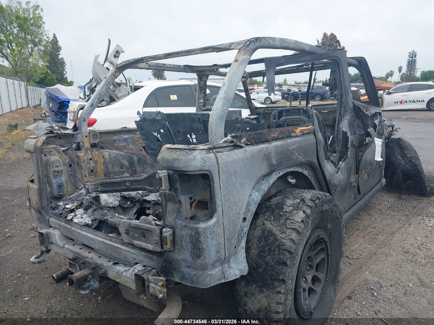 Vin: 1c4hjxdm6mw694783, lot: 45231734, jeep wrangler unlimited 80th anniversary 4x4 20214