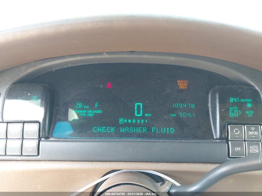 1999 Cadillac Deville Standard VIN: 1G6KD54Y7XU752696 Lot: 44734705