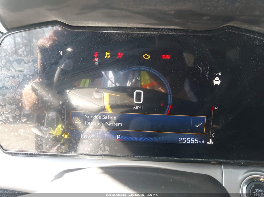 VIN KL77LHEP4SC096904 2025 CHEVROLET TRAX FWD LT