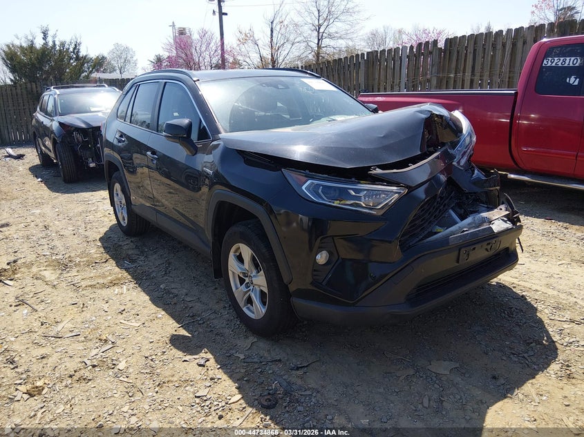 VIN 2T3RWRFV8LW094996 2020 TOYOTA RAV4 HYBRID XLE