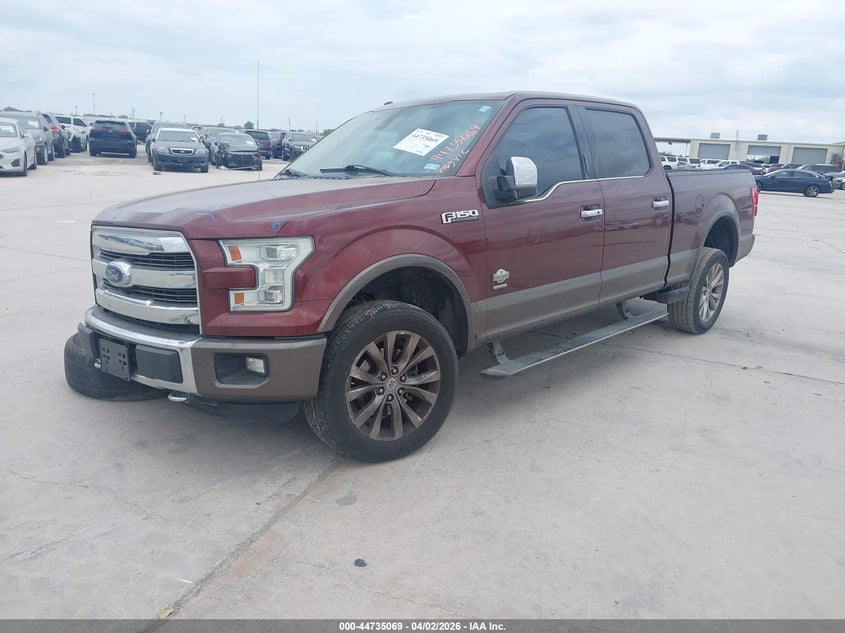 Vin: 1ftfw1eg5gfa35869, lot: 45232256, ford f-150 king ranch 20162