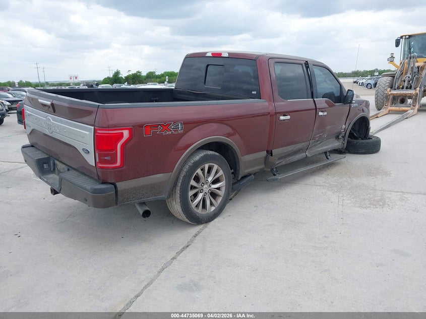 Vin: 1ftfw1eg5gfa35869, lot: 45232256, ford f-150 king ranch 20164
