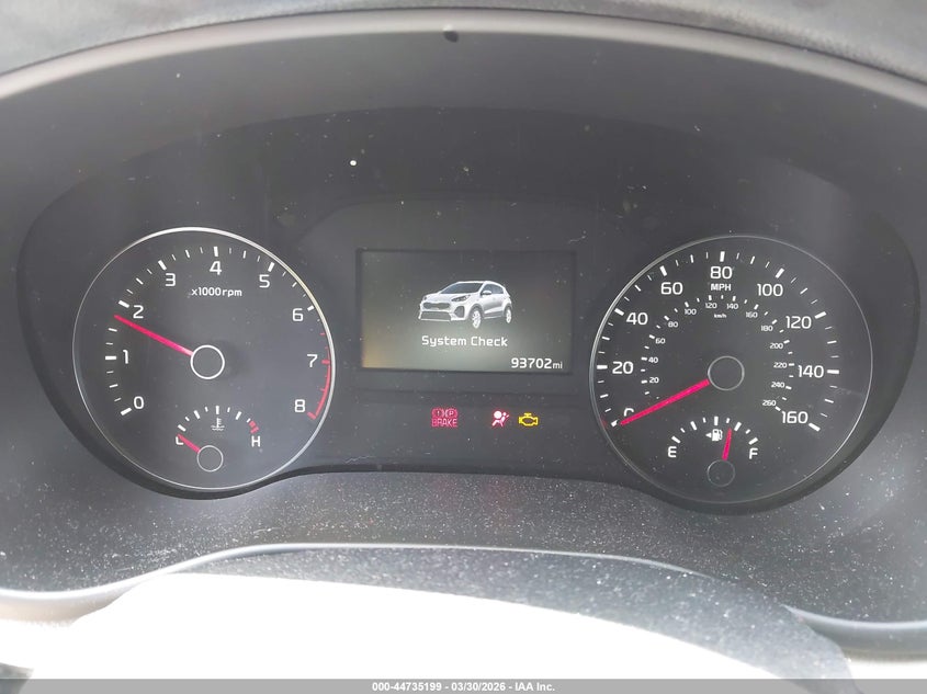 2020 KIA SPORTAGE auction photo 7