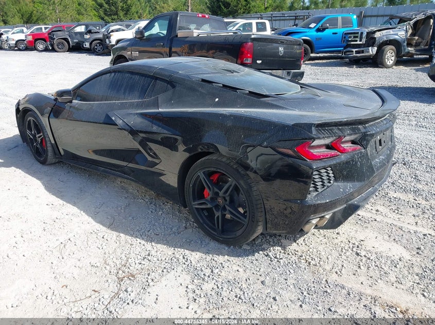 Vin: 1g1yb2d48p5100469, lot: 45232533, chevrolet corvette stingray rwd  2lt 20233