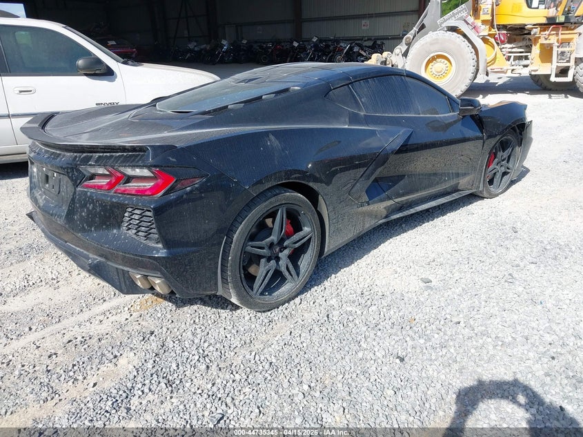 Vin: 1g1yb2d48p5100469, lot: 45232533, chevrolet corvette stingray rwd  2lt 20234