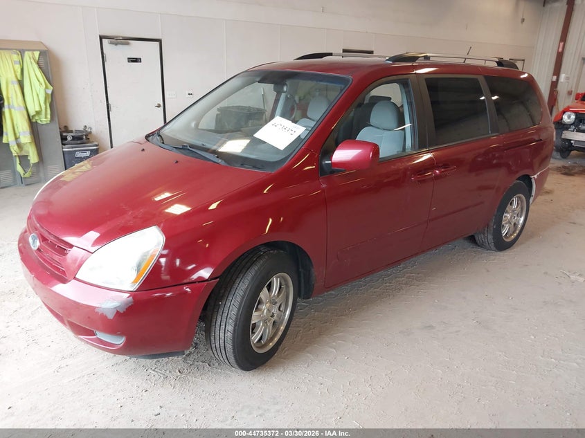 Vin: kndmg4c35a6329740, lot: 45232560, kia sedona lx 20102