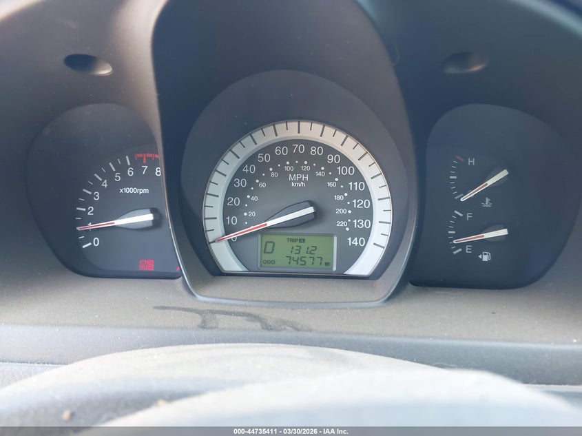 2007 Kia Spectra Ex VIN: KNAFE121675448535 Lot: 44735411