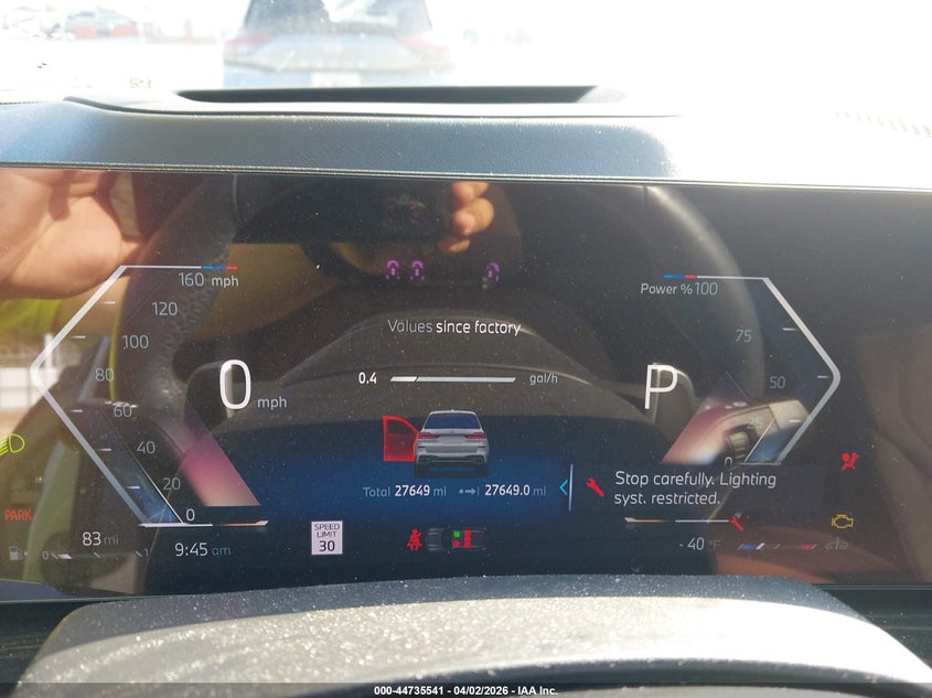 2025 BMW X7 xDrive40I VIN: 5UX23EM07S9W44955 Lot: 44735541