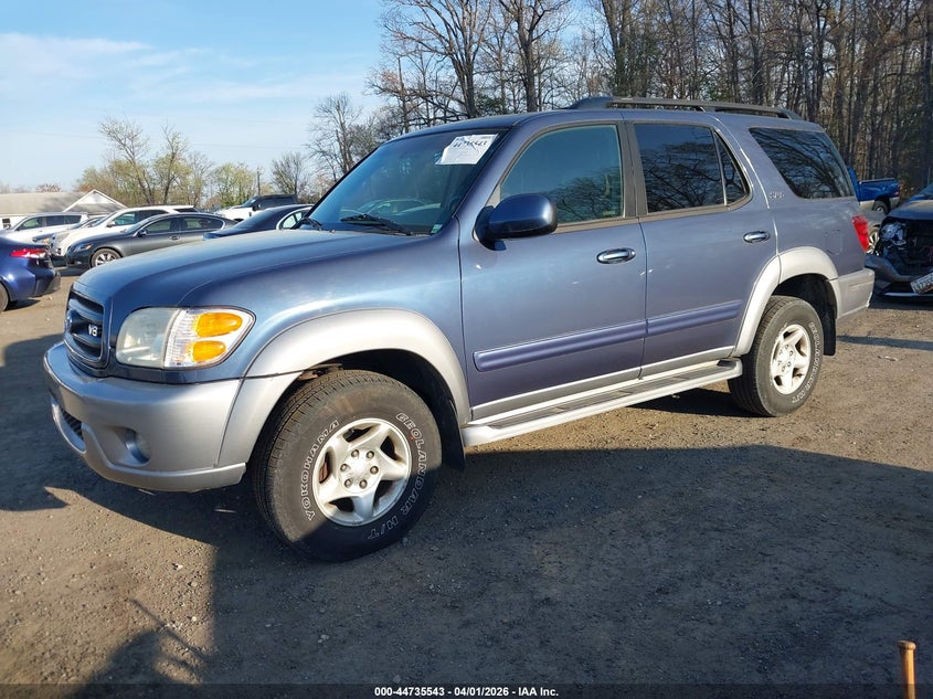 2002 Toyota Sequoia Sr5 V8