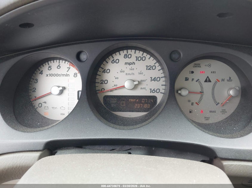 2002 Acura Tl 3.2 VIN: 19UUA56662A046342 Lot: 44735675