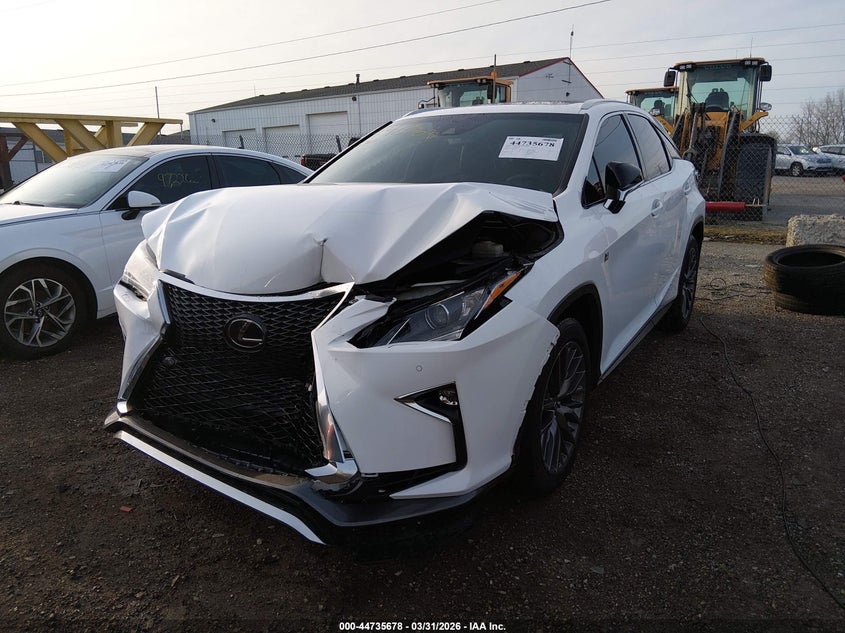 2018 Lexus Rx 350 F Sport