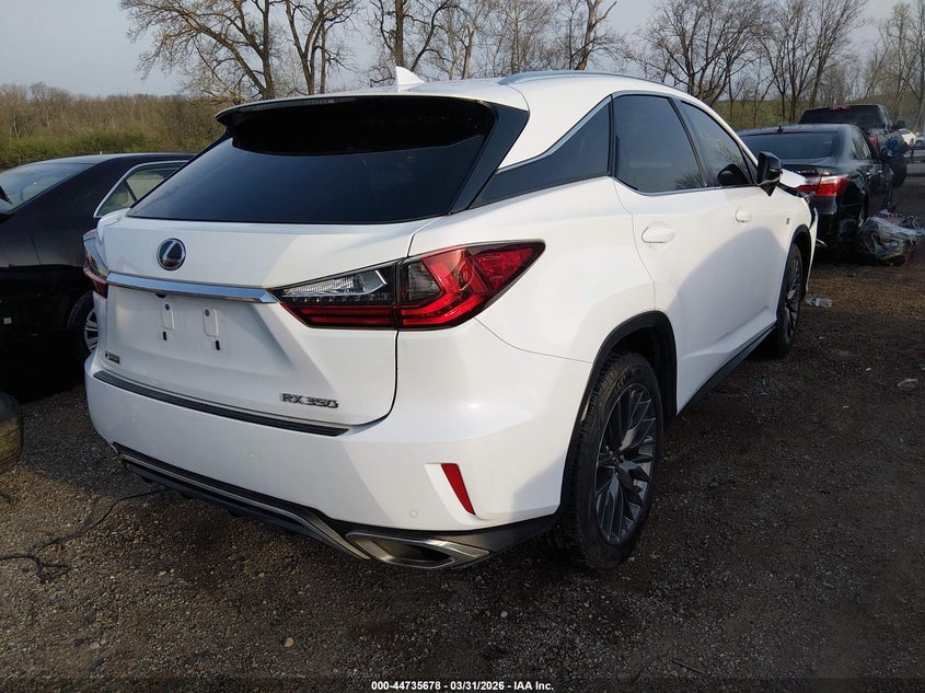 2018 Lexus Rx 350 F Sport