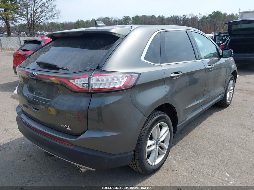 Vin: 2fmpk4j88jbb69845, lot: 45232881, ford edge sel 20184