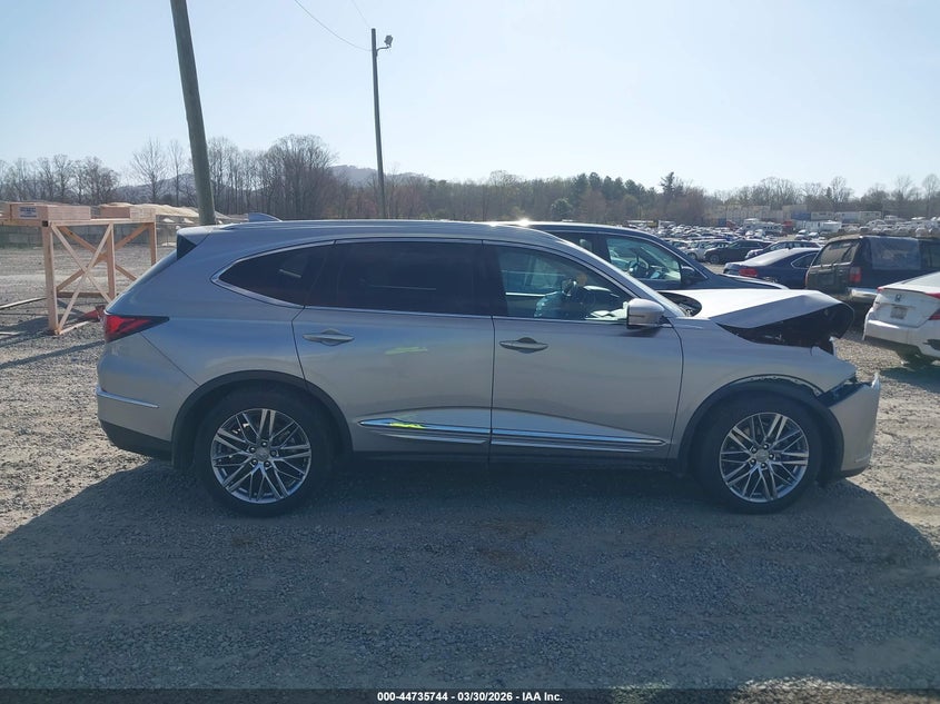 2022 Acura Mdx Advance Package VIN: 5J8YE1H85NL035631 Lot: 44735744