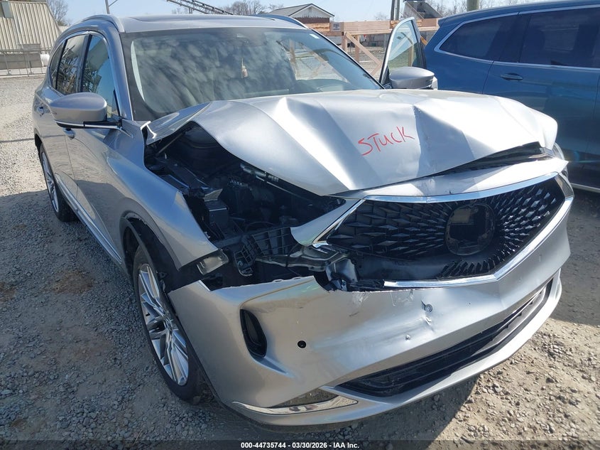 2022 Acura Mdx Advance Package VIN: 5J8YE1H85NL035631 Lot: 44735744