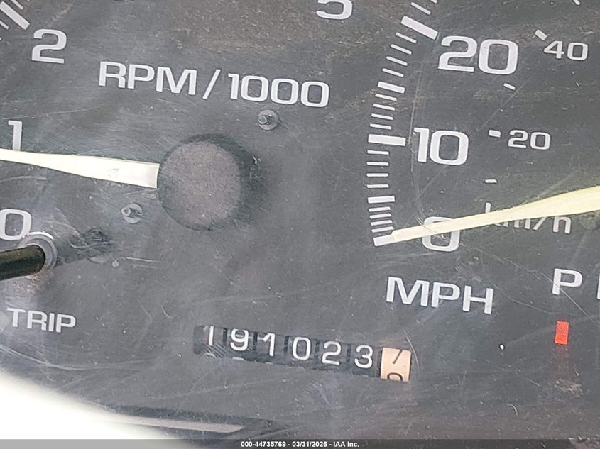 1995 Chevrolet Suburban C1500 VIN: 1GNEC16K7SJ343176 Lot: 44735769