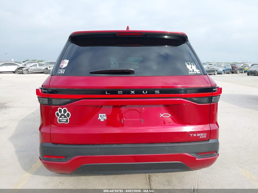 2026 Lexus Tx 350 Premium VIN: 5TDAAAB63TS050224 Lot: 44735793