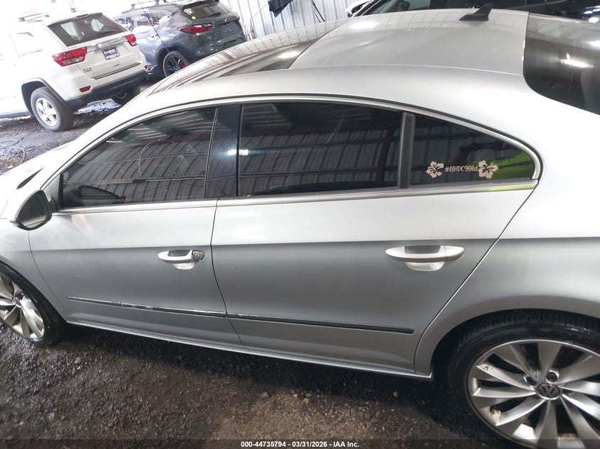 2013 Volkswagen Cc 3.6L Vr6 Lux VIN: WVWHU7AN2DE504603 Lot: 44735794