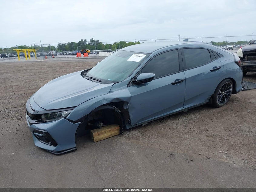VIN SHHFK7H45MU225010 2021 HONDA CIVIC SPORT