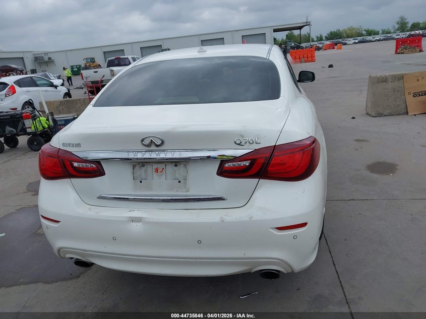 2016 Infiniti Q70L 3.7 VIN: JN1BY1PP1GM630044 Lot: 44735846