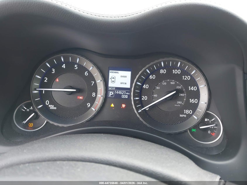 2016 Infiniti Q70L 3.7 VIN: JN1BY1PP1GM630044 Lot: 44735846