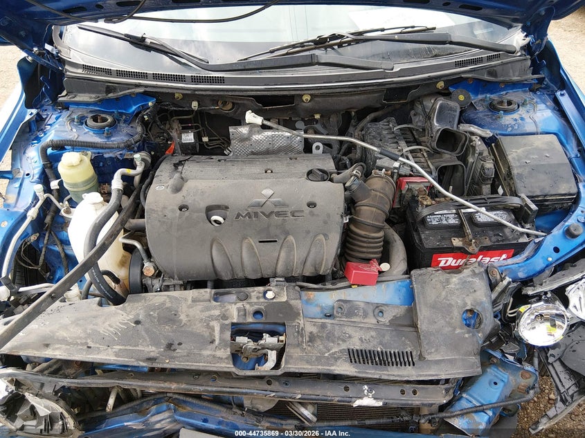 2012 Mitsubishi Lancer Se VIN: JA32V2FW4CU007479 Lot: 44735869